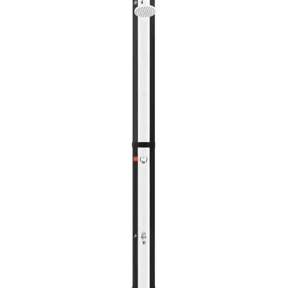 New FinePRICE Aurinkolämmitteinen ulkosuihku, suihkupää ja hana 35 l