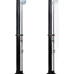 New FinePRICE Aurinkolämmitteinen ulkosuihku, suihkupää ja hana 40 l
