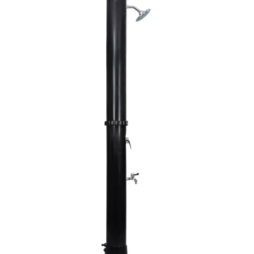 New FinePRICE Aurinkolämmitteinen ulkosuihku, suihkupää ja hana 40 l