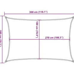Online FinePRICE Aurinkopurje, 160 g/m² HDPE, eri värejä ja kokoja (16419)