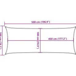 Online FinePRICE Aurinkopurje, 160 g/m² HDPE, eri värejä ja kokoja (16419)