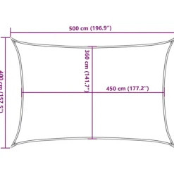 Online FinePRICE Aurinkopurje, 160 g/m² HDPE, eri värejä ja kokoja (16419)
