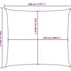 Online FinePRICE Aurinkopurje, 160 g/m² HDPE, eri värejä ja kokoja (16419)