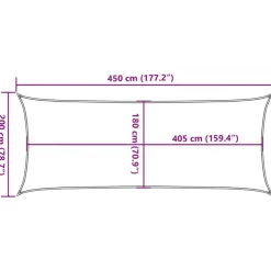 Online FinePRICE Aurinkopurje, 160 g/m² HDPE, eri värejä ja kokoja (16419)