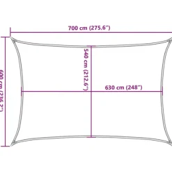 Online FinePRICE Aurinkopurje, 160 g/m² HDPE, eri värejä ja kokoja (16419)