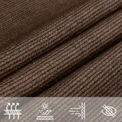 Online FinePRICE Aurinkopurje, 160 g/m² HDPE, eri värejä ja kokoja (16419)