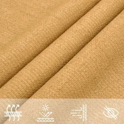 Online FinePRICE Aurinkopurje, 160 g/m² HDPE, eri värejä ja kokoja (16419)