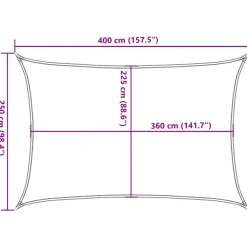 Online FinePRICE Aurinkopurje, 160 g/m² HDPE, eri värejä ja kokoja (16419)