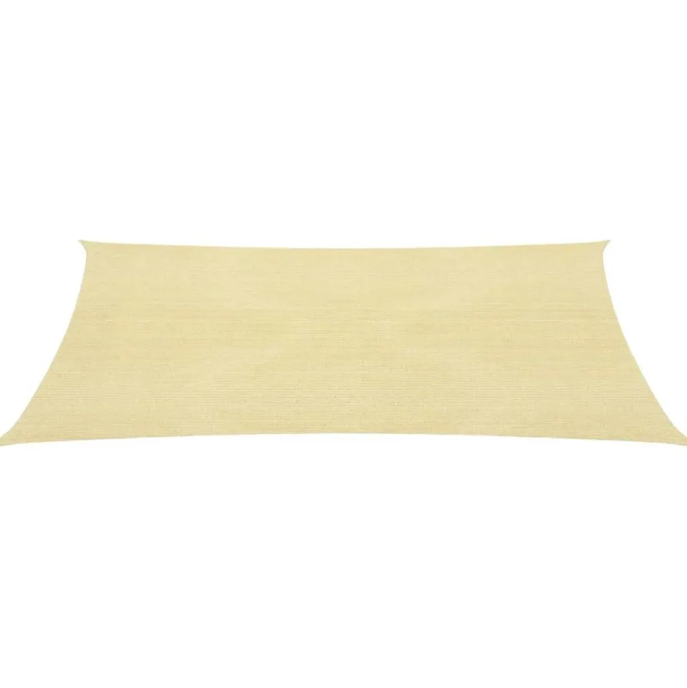 Clearance FinePRICE Aurinkopurje hdpe neliönmuotoinen 2x2 m beige