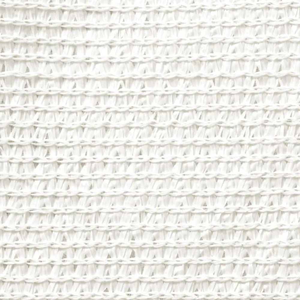 Outlet FinePRICE Aurinkopurje HDPE neliönmuotoinen 2x2 m valkoinen