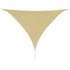 Online FinePRICE Aurinkopurje oxford-kangas kolmio 5x5x5 m beige