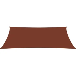Online FinePRICE Aurinkopurje Oxford kangas suorakaide 6x8 m terrakotta