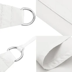Outlet FinePRICE Aurinkopurje, 100% Oxford polyesteri, eri värejä ja kokoja (16492) Valkoinen