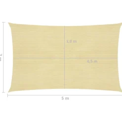 Discount FinePRICE Aurinkopurje suorakulma, HDPE, 160g/m², eri kokoja ja värejä