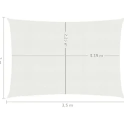 Discount FinePRICE Aurinkopurje suorakulma, HDPE, 160g/m², eri kokoja ja värejä
