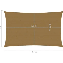 Discount FinePRICE Aurinkopurje suorakulma, HDPE, 160g/m², eri kokoja ja värejä