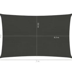 Discount FinePRICE Aurinkopurje suorakulma, HDPE, 160g/m², eri kokoja ja värejä