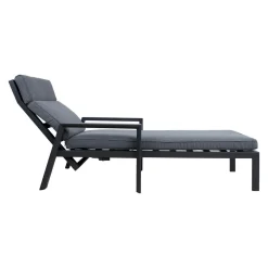 Hot Home4you Aurinkotuoli Casper harmaa