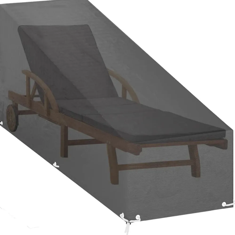 Hot FinePRICE Aurinkotuolin suojus 12 purjerengasta 200x65x35/60 cm PE
