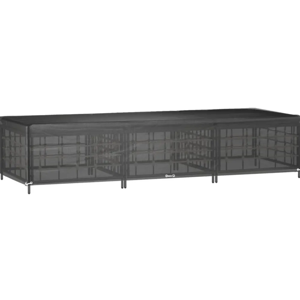 Hot FinePRICE Aurinkotuolin suojus 12 purjerengasta 200x65x35/60 cm PE