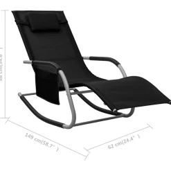 Sale FinePRICE Aurinkotuoli textilene kerma/harmaa
