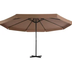New FinePRICE Aurinkovarjo alumiinitanko 500 cm antrasiitti
