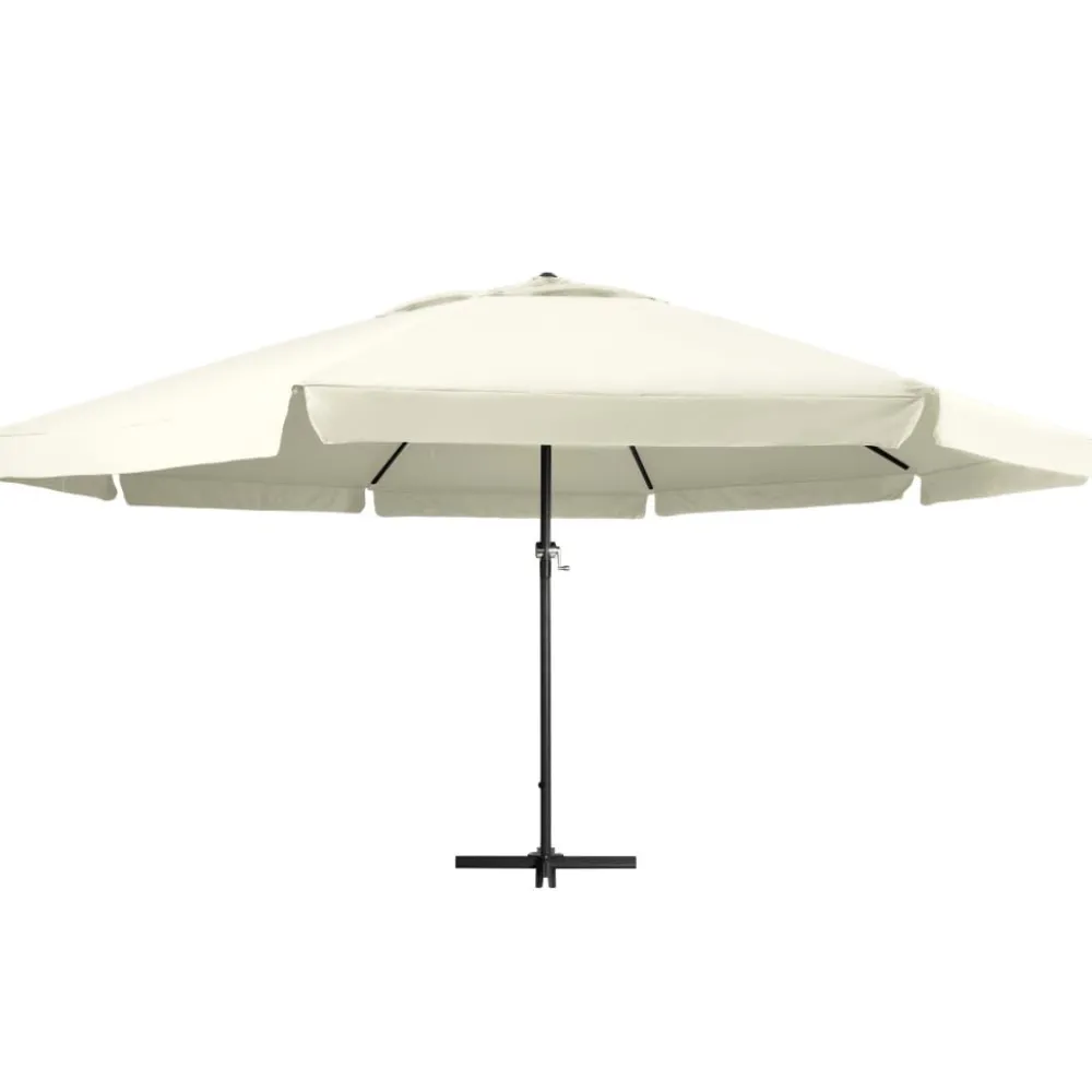New FinePRICE Aurinkovarjo alumiinitanko 500 cm antrasiitti