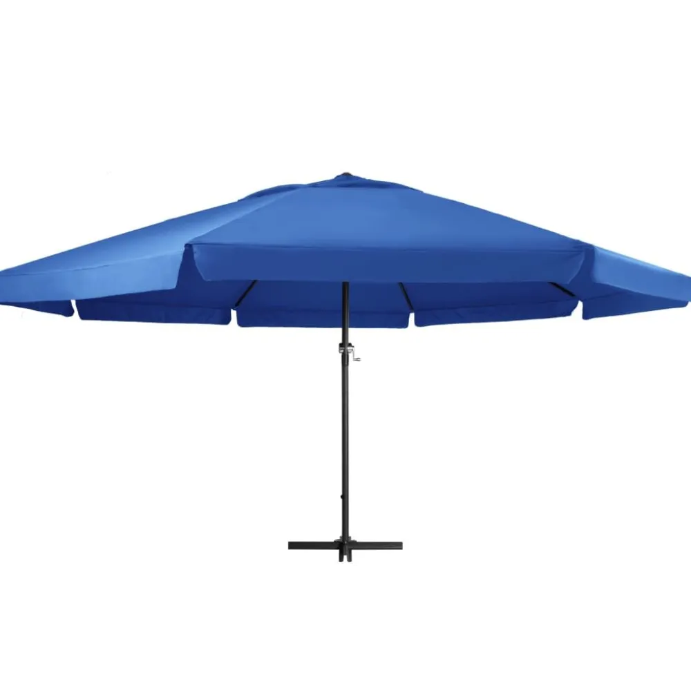 New FinePRICE Aurinkovarjo alumiinitanko 500 cm antrasiitti