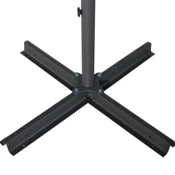 New FinePRICE Aurinkovarjo alumiinitanko 500 cm antrasiitti