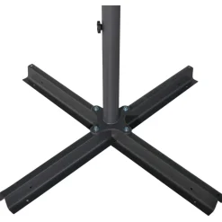 Outlet FinePRICE Aurinkovarjo alumiinitanko 500 cm musta