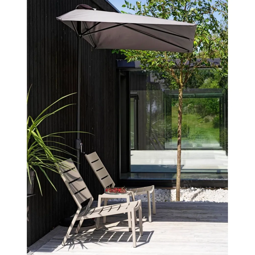 Brafab Aurinkovarjo Cambre, 250x130cm, harmaa