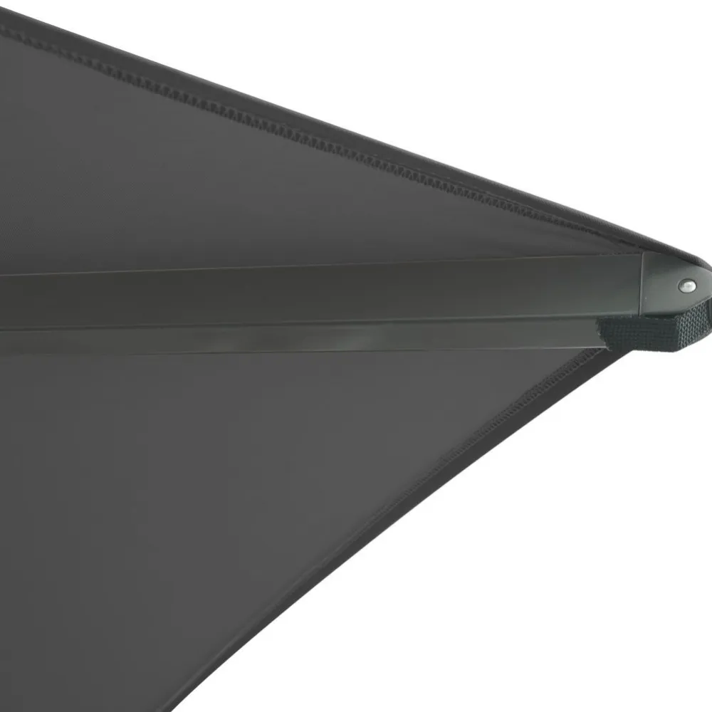 Brafab Aurinkovarjo Mozzo, 400x400cm, antrasiitti/harmaa