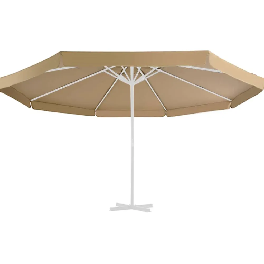 Sale FinePRICE Aurinkovarjon vaihtokangas musta 500 cm (12544)