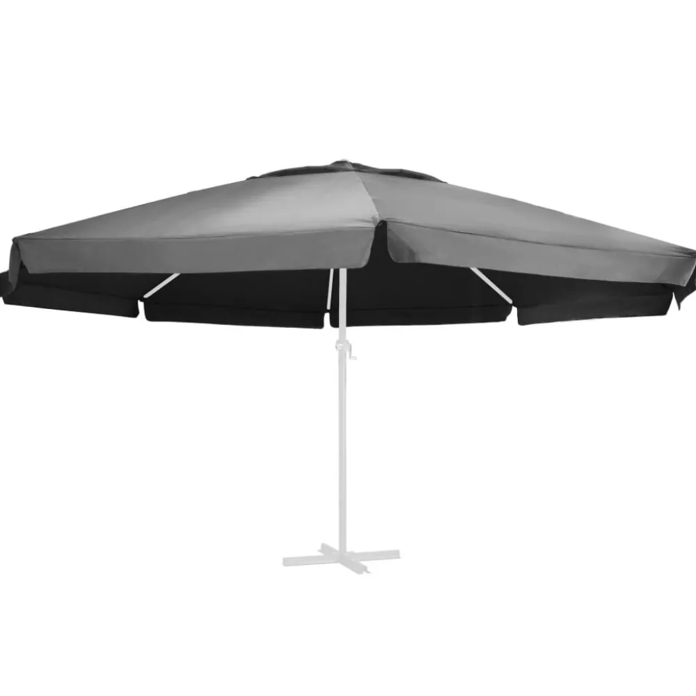 Sale FinePRICE Aurinkovarjon vaihtokangas musta 500 cm (12544)