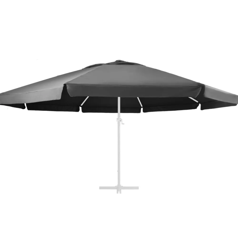 Sale FinePRICE Aurinkovarjon vaihtokangas musta 500 cm (12544)