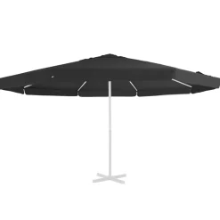 Sale FinePRICE Aurinkovarjon vaihtokangas musta 500 cm (12544)
