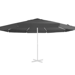 Sale FinePRICE Aurinkovarjon vaihtokangas musta 500 cm (12544)