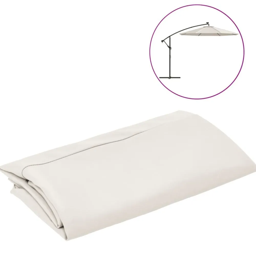 Best FinePRICE Aurinkovarjon vaihtokangas, halkaisija 300/350 cm, eri värejä ja kokoja (09960)