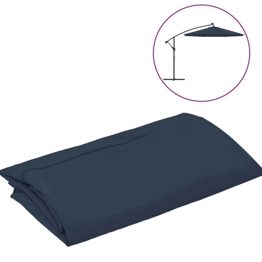 Best FinePRICE Aurinkovarjon vaihtokangas, halkaisija 300/350 cm, eri värejä ja kokoja (09960)