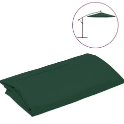 Best FinePRICE Aurinkovarjon vaihtokangas, halkaisija 300/350 cm, eri värejä ja kokoja (09960)