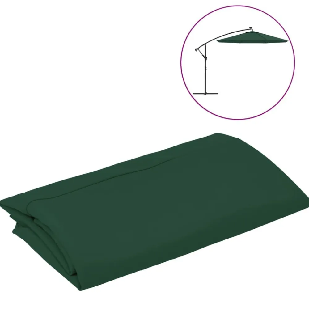 Best FinePRICE Aurinkovarjon vaihtokangas, halkaisija 300/350 cm, eri värejä ja kokoja (09960)