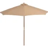 Sale FinePRICE Aurinkovarjo puurunko 300 cm ruskeanharmaa