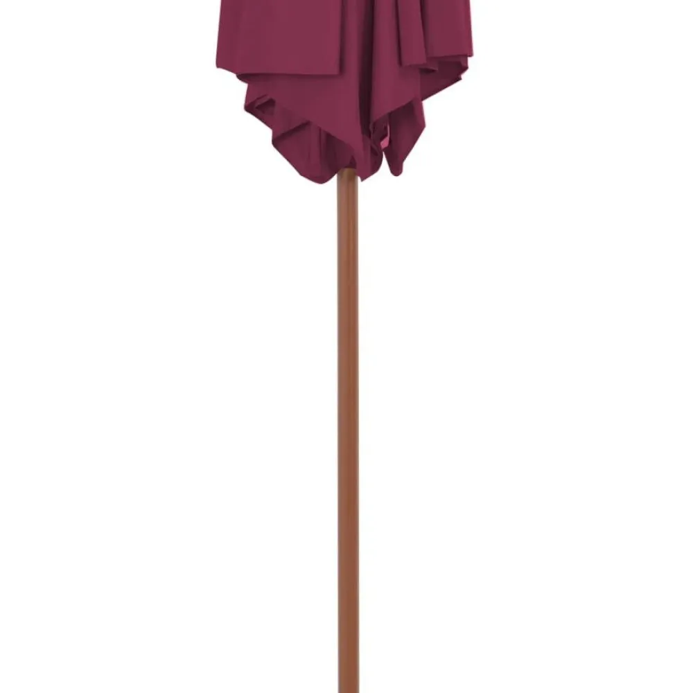 Discount FinePRICE Aurinkovarjo puurunko 270 cm viininpunainen