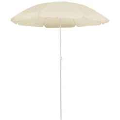 Outlet FinePRICE Aurinkovarjo terästanko 180 cm sininen