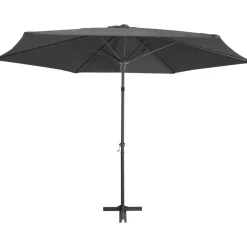 Best FinePRICE Aurinkovarjo terästanko 300x250 cm antrasiitti