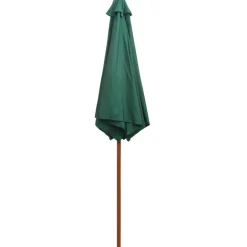 Outlet FinePRICE Aurinkovarjo 270x270 cm puutanko vihreä