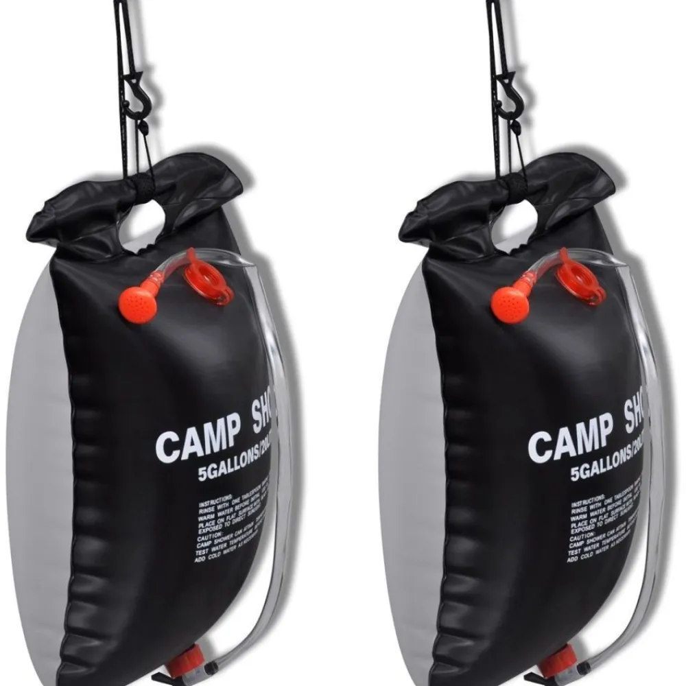 Outlet FinePRICE Aurinkovoima Leirisuihku 20L, 2kpl