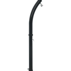 FinePRICE Aurinkovoimasuihku 214 cm 20 l musta