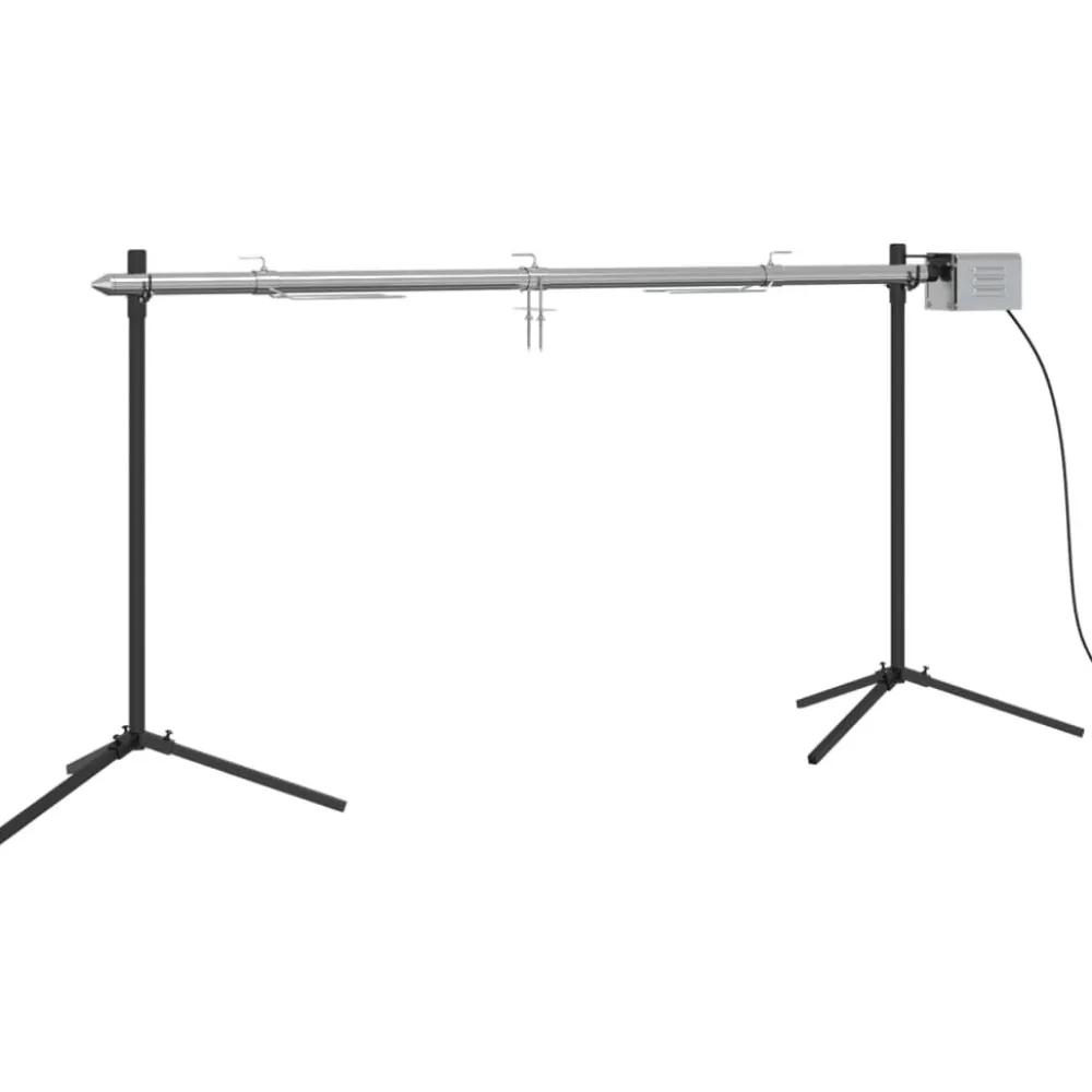 Online FinePRICE Automaattinen grillivarras ruostumaton teräs 150x46,5x82,5 cm