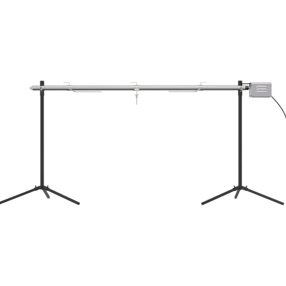 Online FinePRICE Automaattinen grillivarras ruostumaton teräs 150x46,5x82,5 cm
